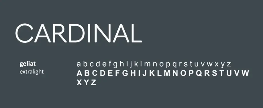 Tipografía de marca 2 para TORRES CARDINAL