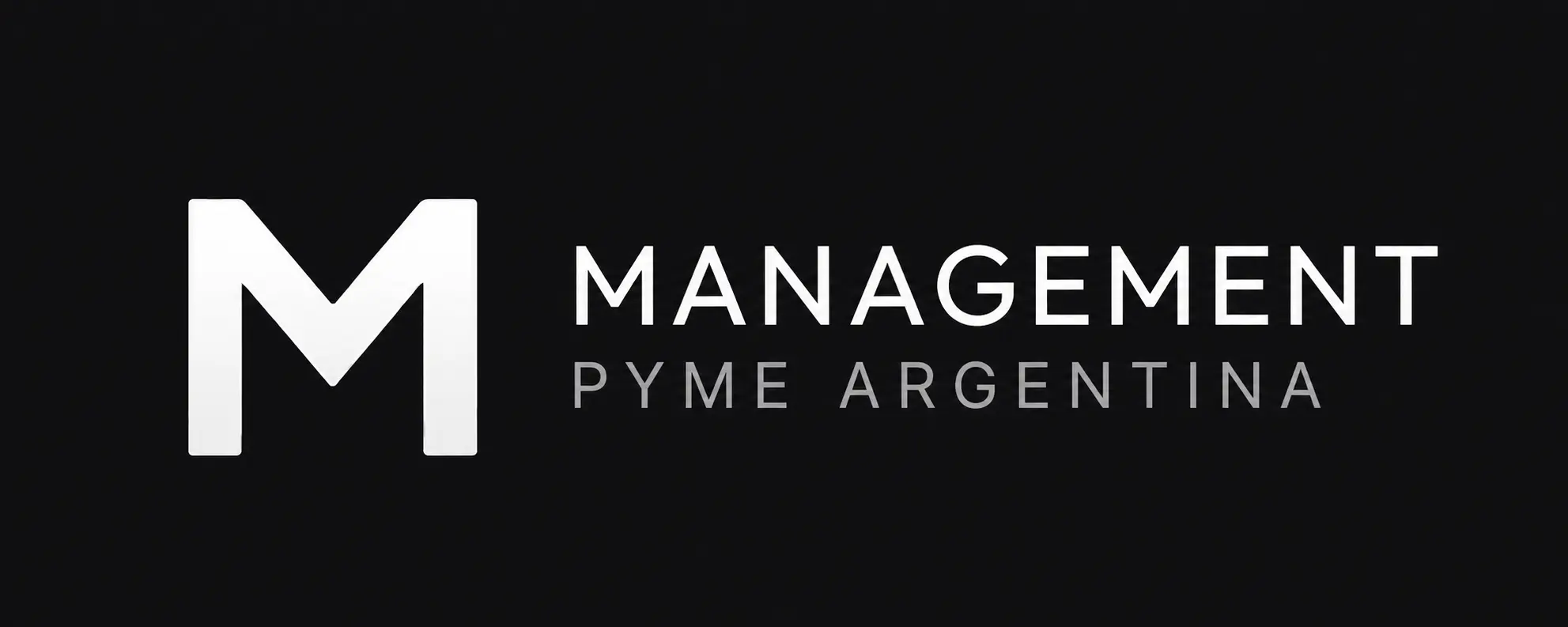 Representación visual de la identidad de marca de MGMT en versión de escritorio